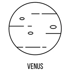 Venus Coloring Pages to Print