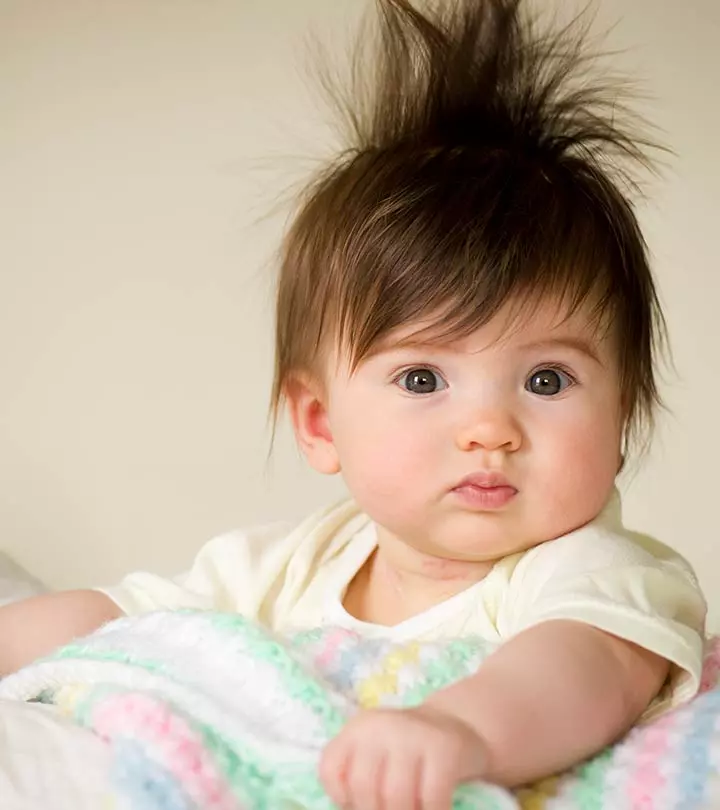 15 Pictures Of Babies Born With Full Heads Of Hair-1