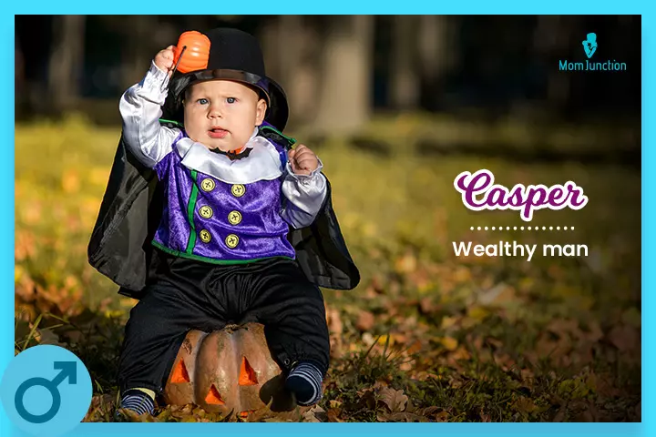 Casper is a popular halloween name for babies