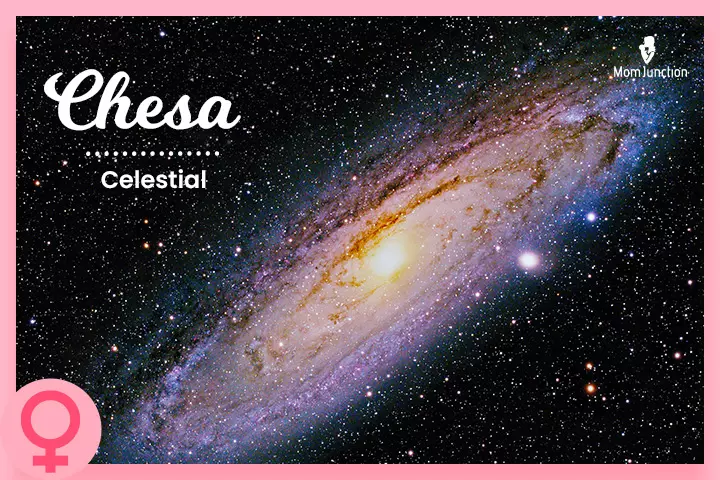 Chesa, a celestial Filipino baby name 