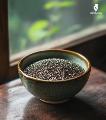 Eating healthy seeds can help mothers meet their dietary needs during lactation.