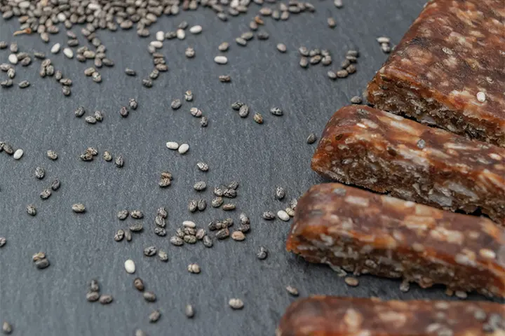 Chia seed energy bars