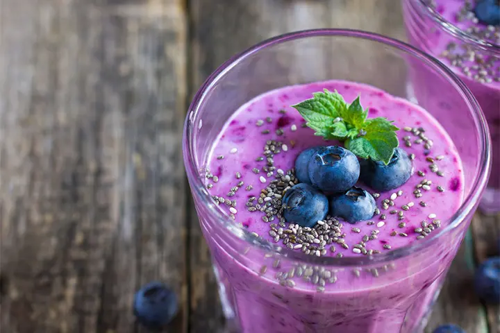 Chia seed smoothie