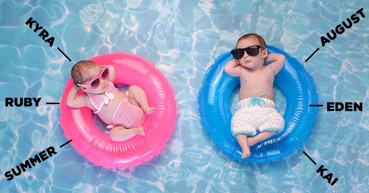 Fun And Exquisite Summer Baby Names For Girls And Boys 1