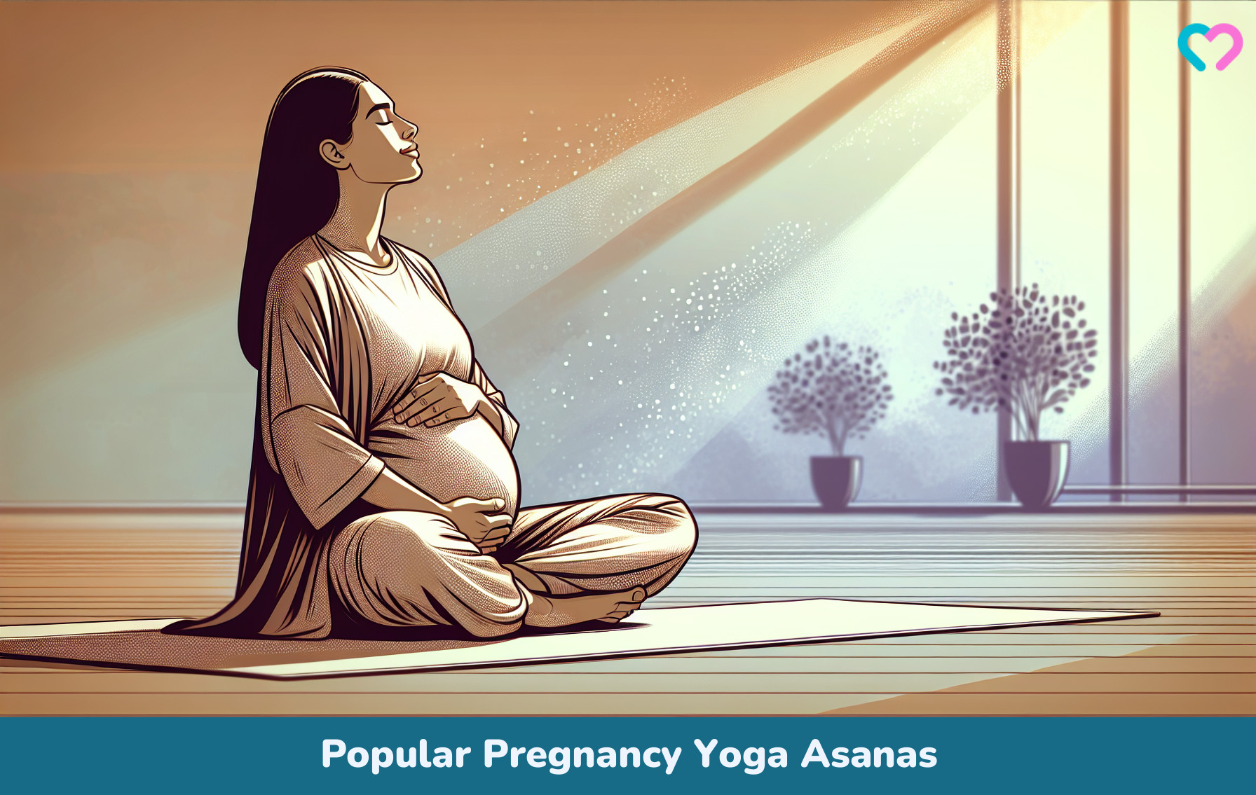 Yoga Asanas During Pregnancy_illustration