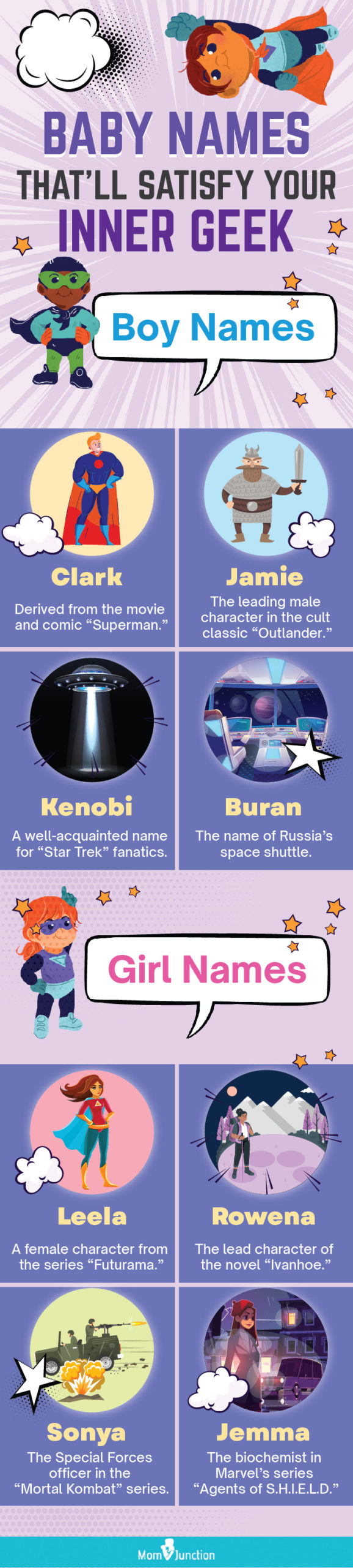 baby names that will satisfy inner geek (infographic)