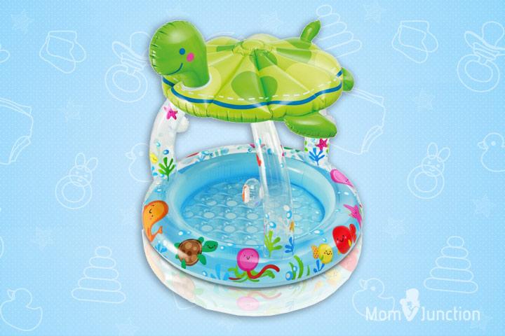 blow up turtle pool toy