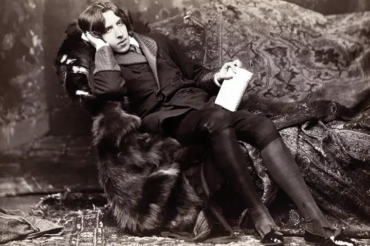 Oscar Wilde, the famous Irish poet