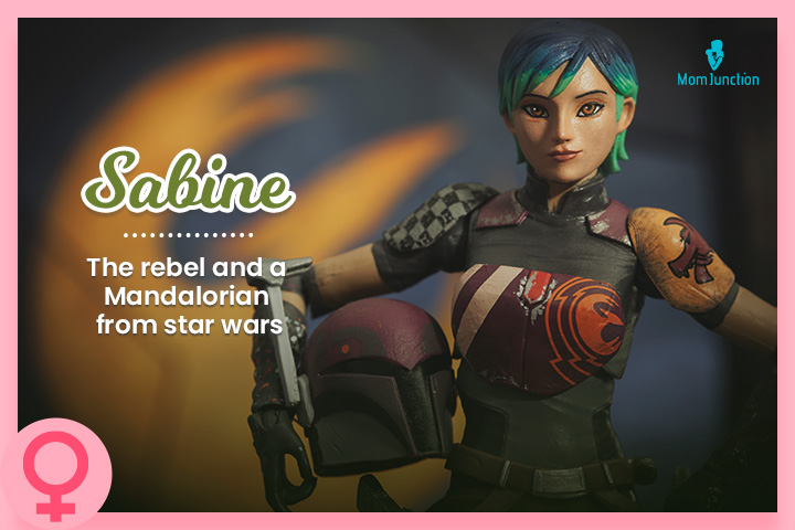 Sabine, a geeky baby girl name