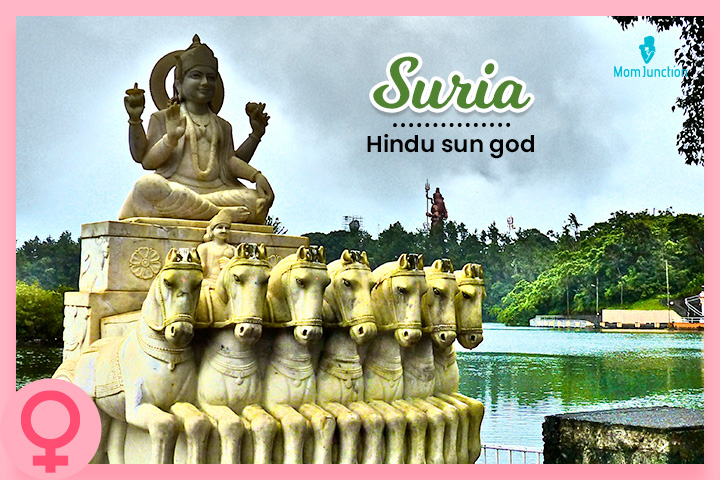 Suria has its roots in Sanskrit
