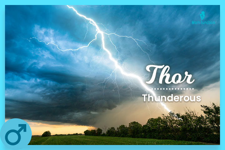 A powerful name meaning thunderous