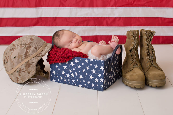 This patriotic baby