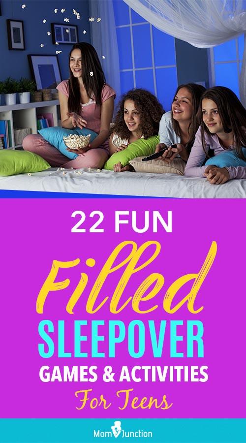 22 Fun Sleepover Games And Activities For Teens ( 9 To 18 Years)