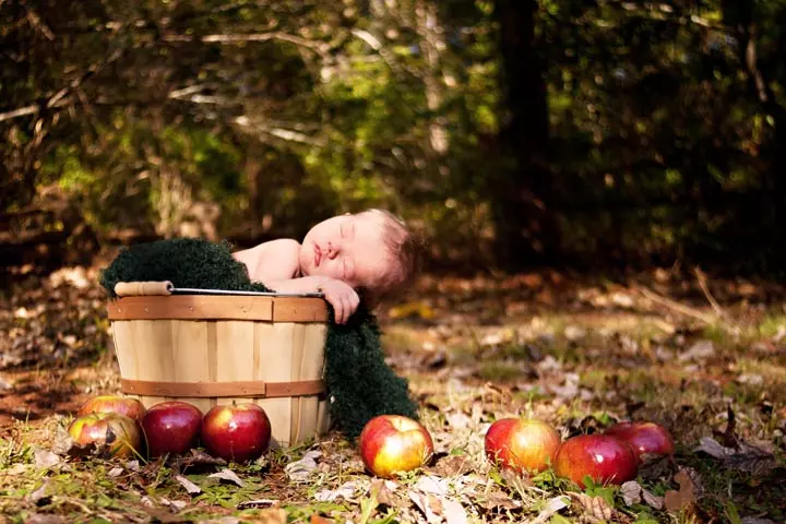 In the lap of nature