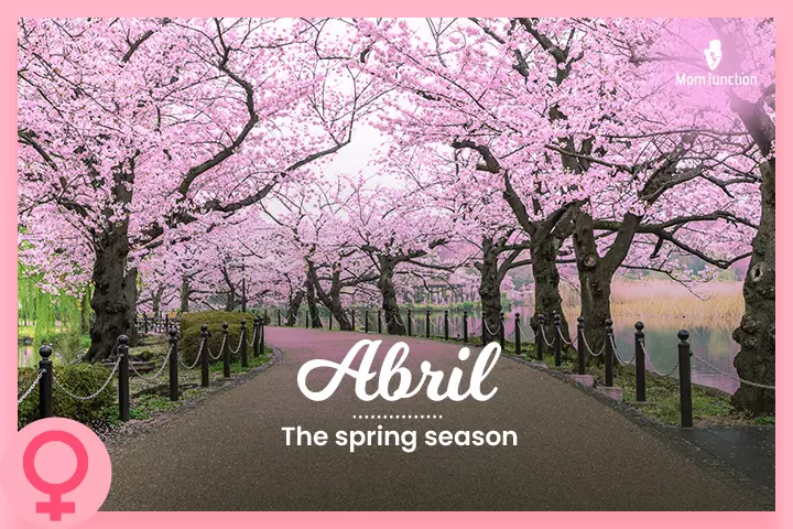 Abril, the spring season.