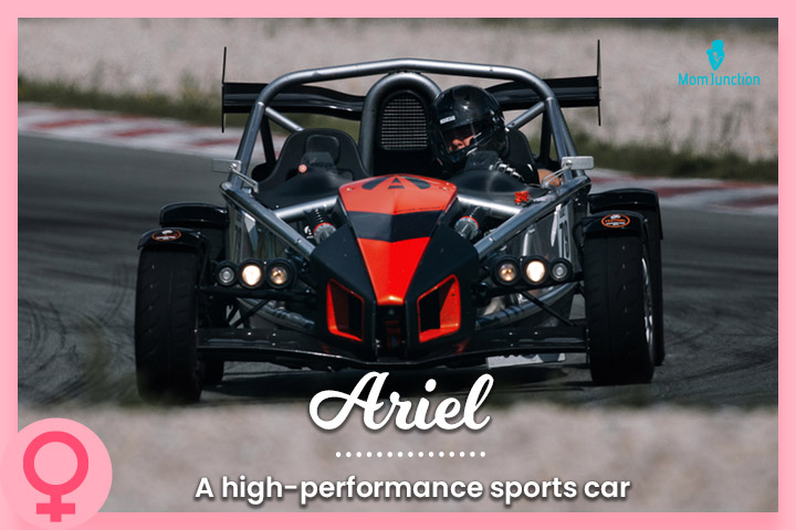 Ariel Atom is a high performance sports car