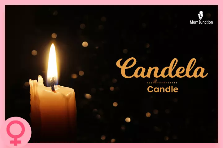 "Candela meaning candle "