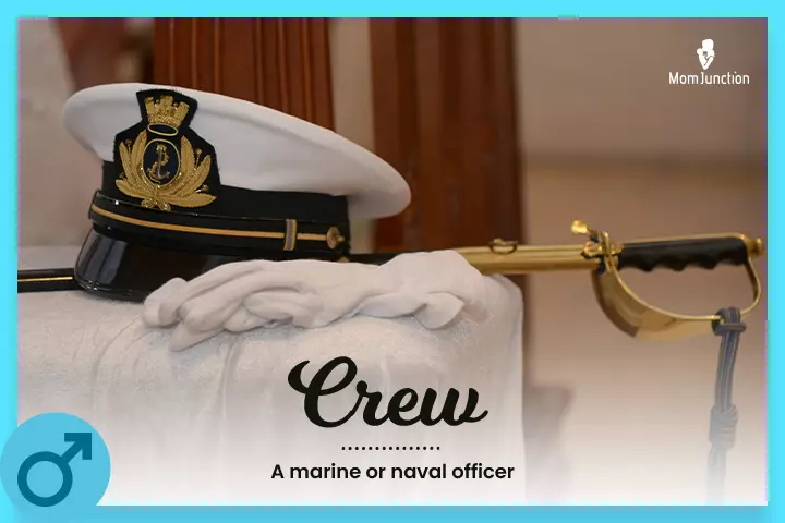 Crew is a popular military baby name