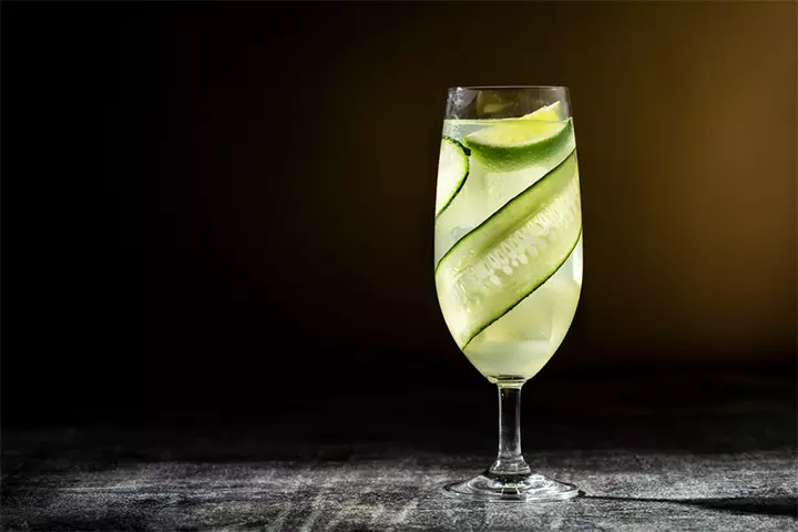 Cucumber & lime cordial, non-alcoholic cocktail recipes for kids