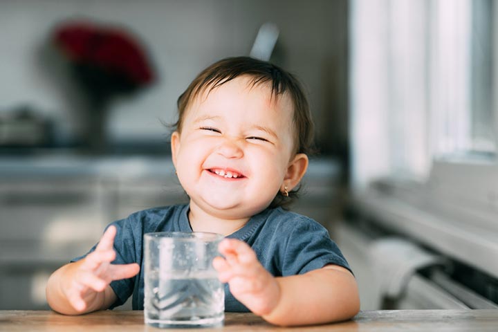 Ensure that your toddler drinks a lot of water