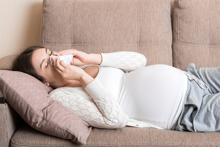 Garlic helps fight cold and flu during pregnancy