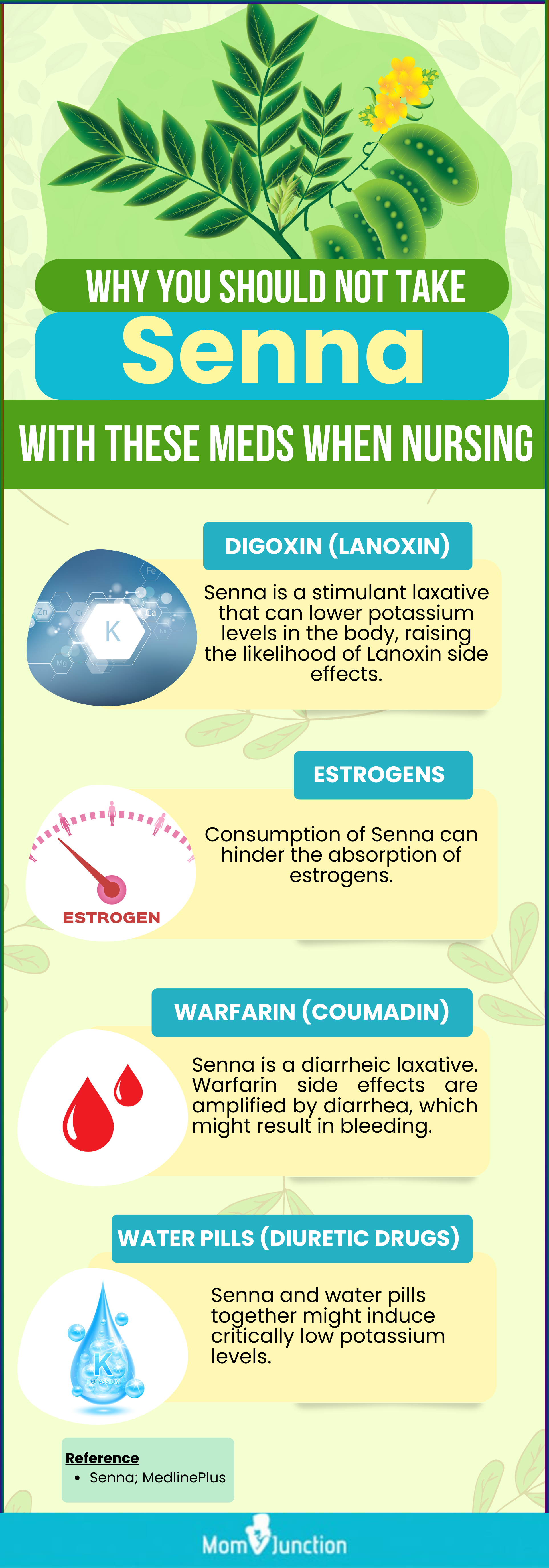 why you should not take senna with these meds when nursing (infographic)