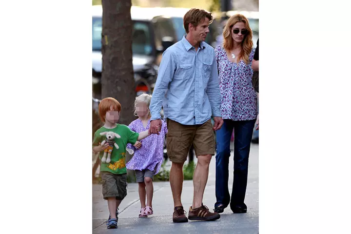 Julia Roberts and Daniel Moder