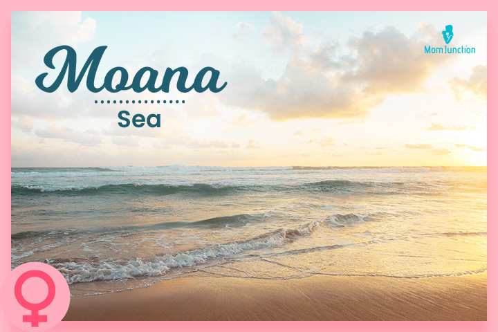 A polynesian name meaning sea