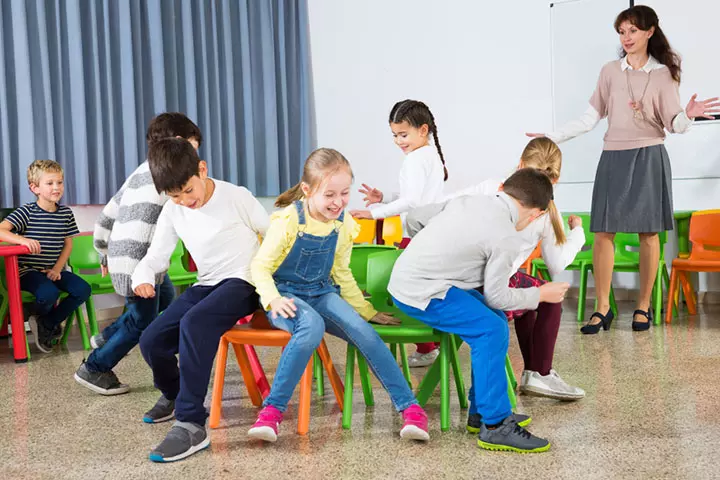 Team Building Activities For Kids, Musical Chairs