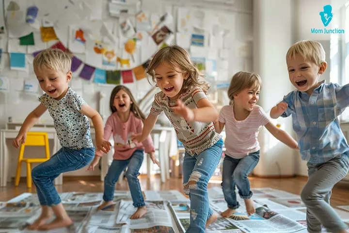 Newspaper Dance