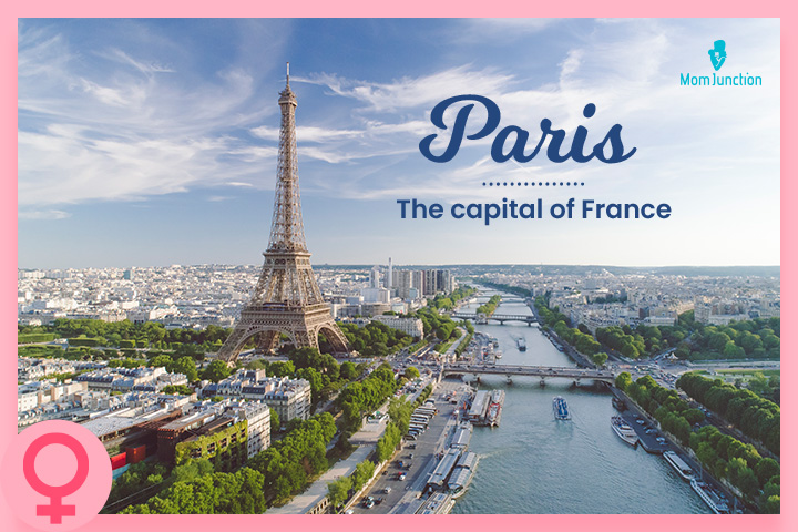 Paris, baby names after cities