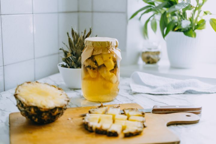 Pineapple infused Kombucha