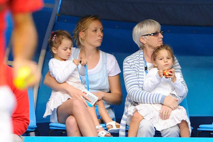 Roger and Mirka Federer