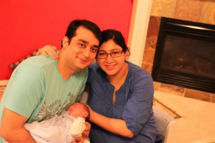 Swati and baby