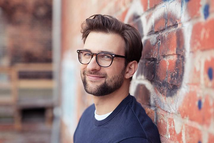 Thicker beard around the sides style for teenagers