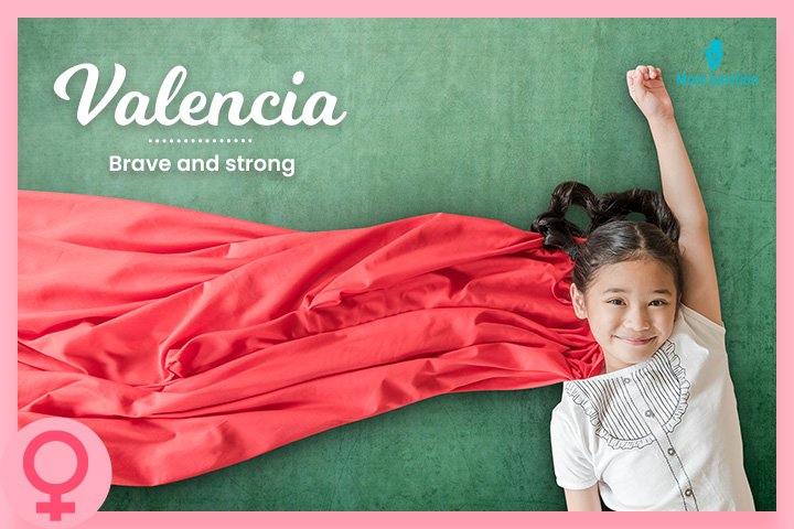 Valencia, Valentines day inspired name for babies