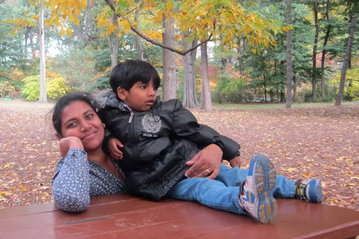lakshmi and baby