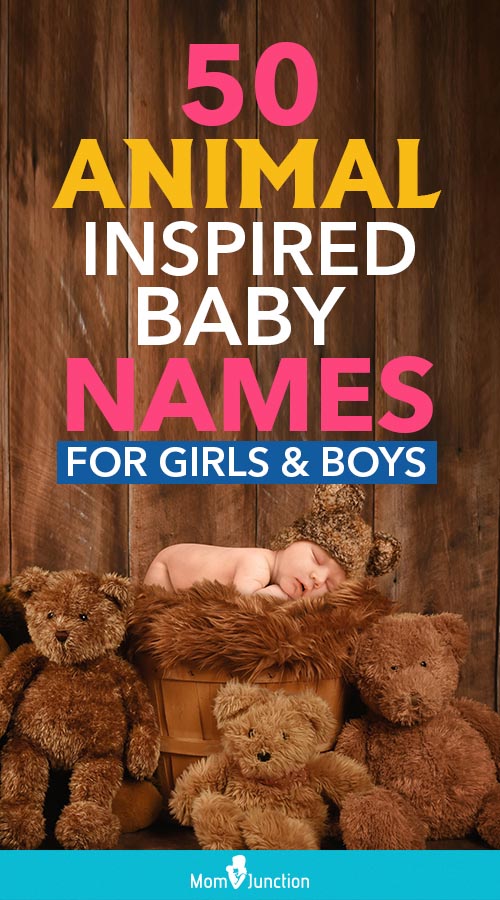 50 Amazing Animal Inspired Baby Names For Girls And Boys