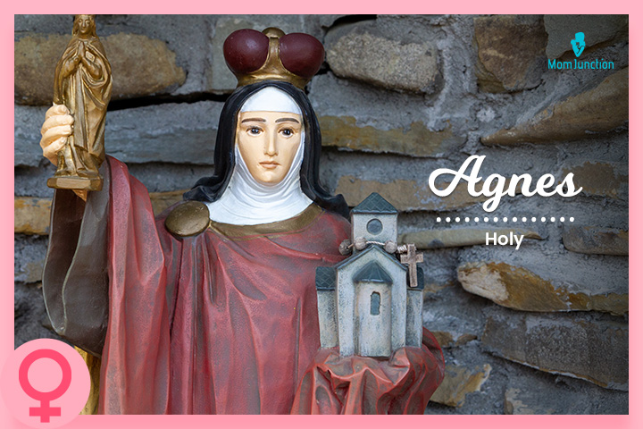 Agnes, Roman Catholic Saint name for girls