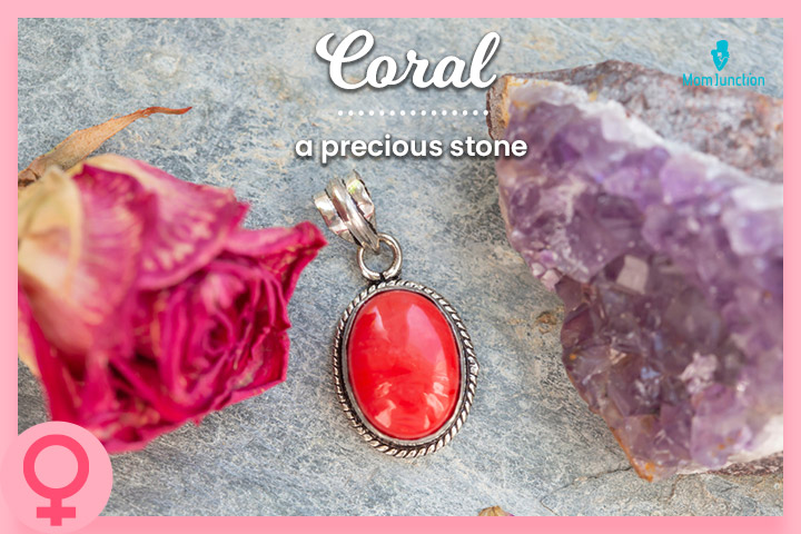 Coral is a precious stone valued for its astrological significance