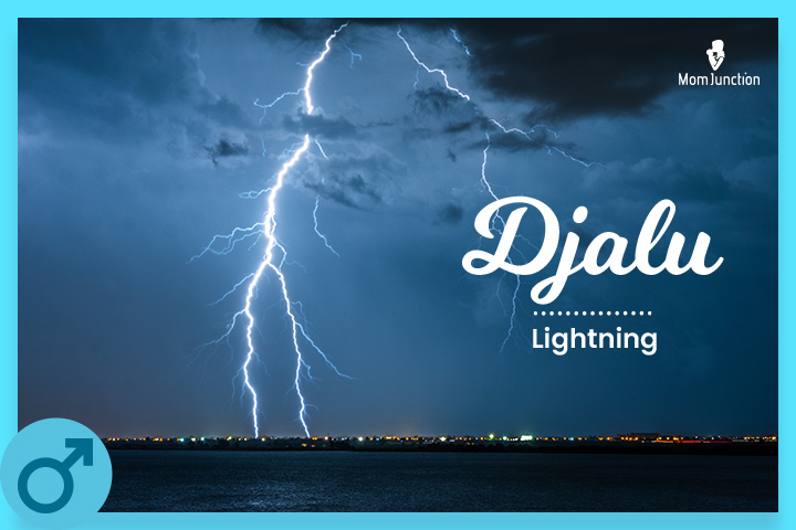 Djalu means lightning