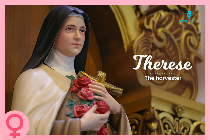 Therese, Divine Saint baby name for girls