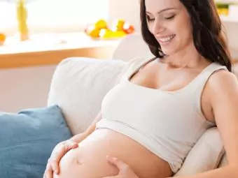 Babies In Womb Respond When Mothers Touch Bellies