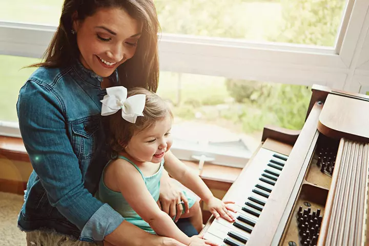 She becomes your first teacher