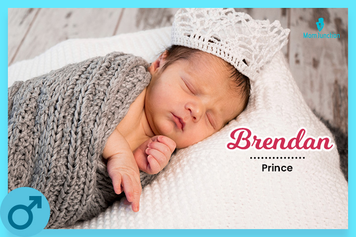 Brendan, a Nautical baby name meaning prince