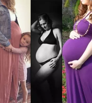 You Will Love These Moms Showing Off Their Full-Term Baby Bumps