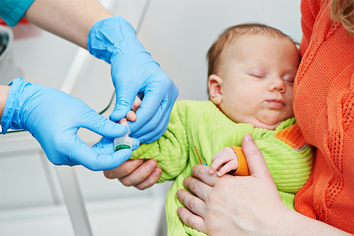 Doctors may advise blood tests for the baby