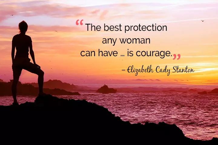 The best protection any woman can have