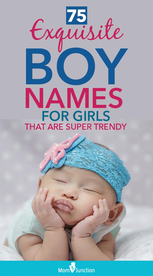 75 Boy Names For Girls That Are Super Trendy