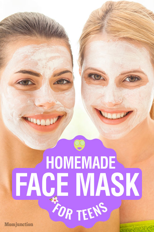 Homemade face mask for tweens